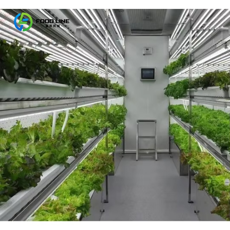 Agriculture Vertical Farming - نظام زراعة عمودي ذكي مخصص بتقنية