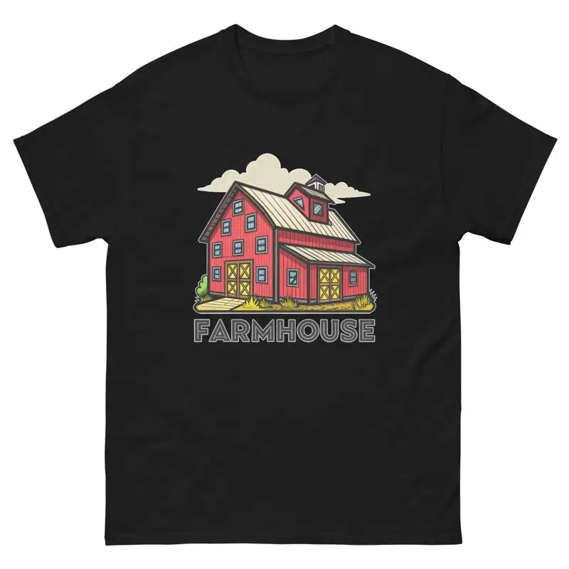 Agriculture Farm House - تي شيرت فارم هاوس للزراعة والحياة