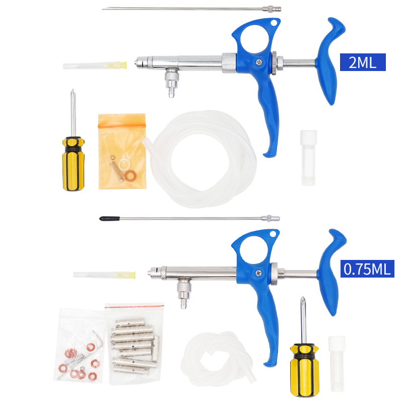 0.75 مللي/2 مللي حقنة لقاح بيط - مراجعة Veterinary Syringe Gun وسعره