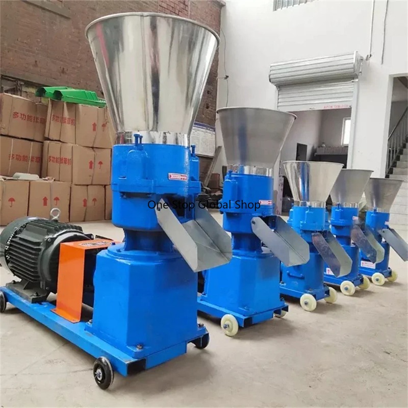 آلة تصنيع حبيبات الخشب لعلف ال - مراجعة Wood Pellet Making Machine وسعره