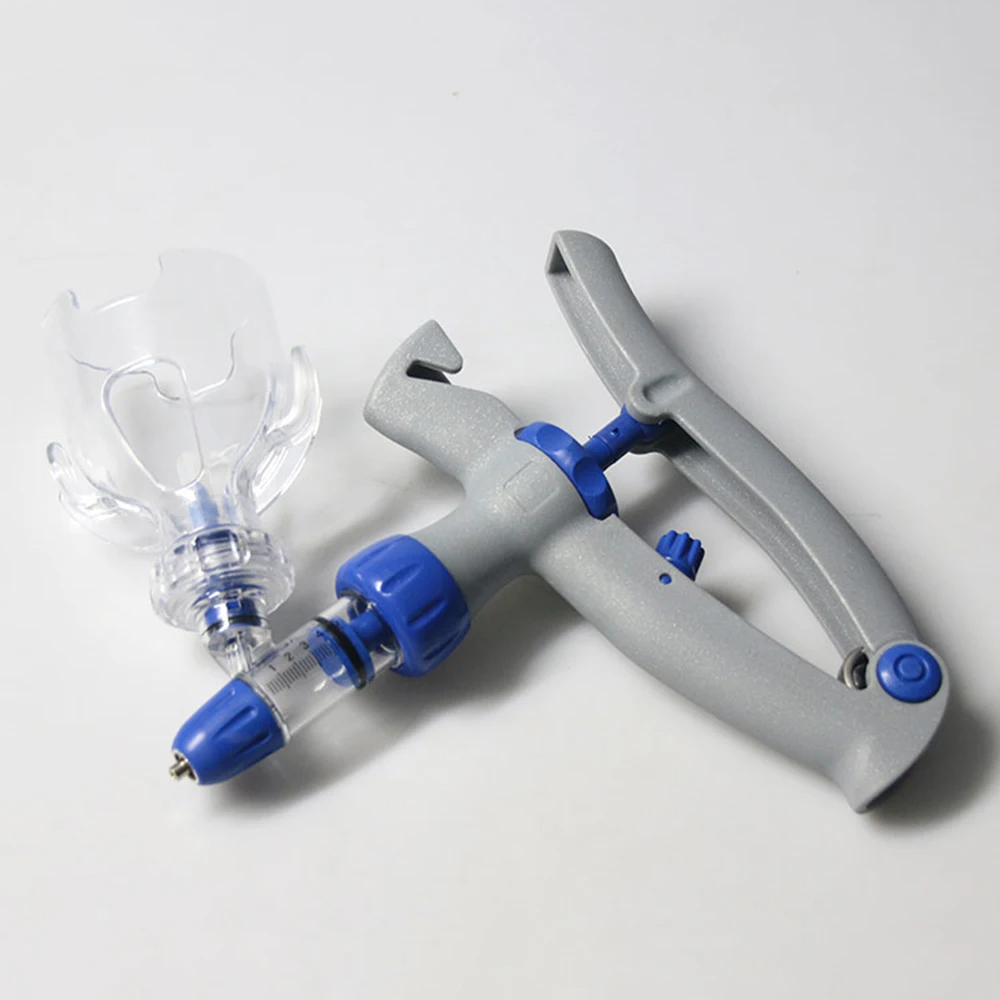 مسدس حقنة بيطرية قابل للتعديل  - مراجعة Veterinary Syringe Gun وسعره