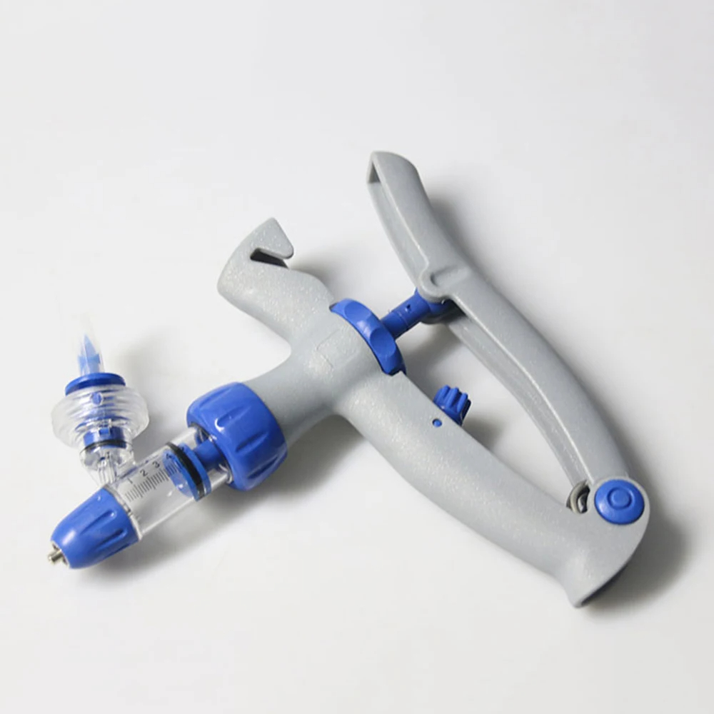 مسدس حقنة بيطرية قابل للتعديل  - مراجعة Veterinary Syringe Gun وسعره