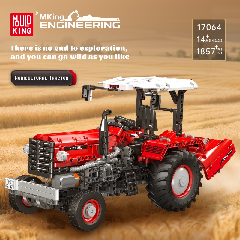 نموذج جرار زراعي من Mould King - مراجعة Is Farming Under Agriculture وسعره