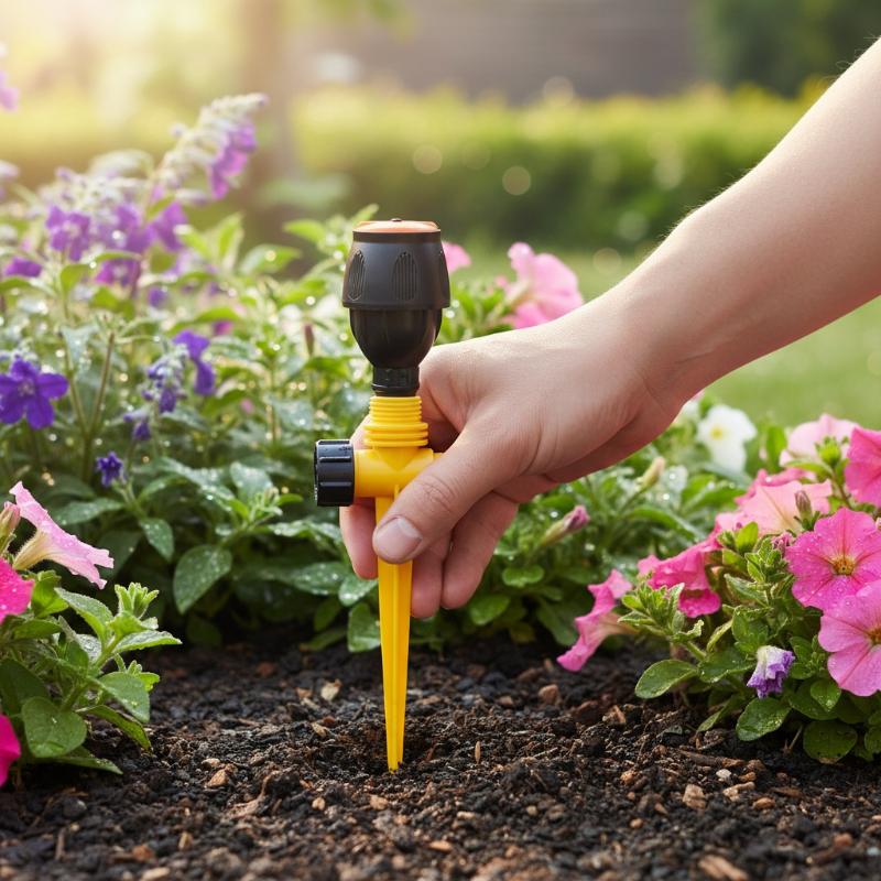 رشاش دوار أوتوماتيكي 360 درجة  - مراجعة Agriculture Farming Degree وسعره
