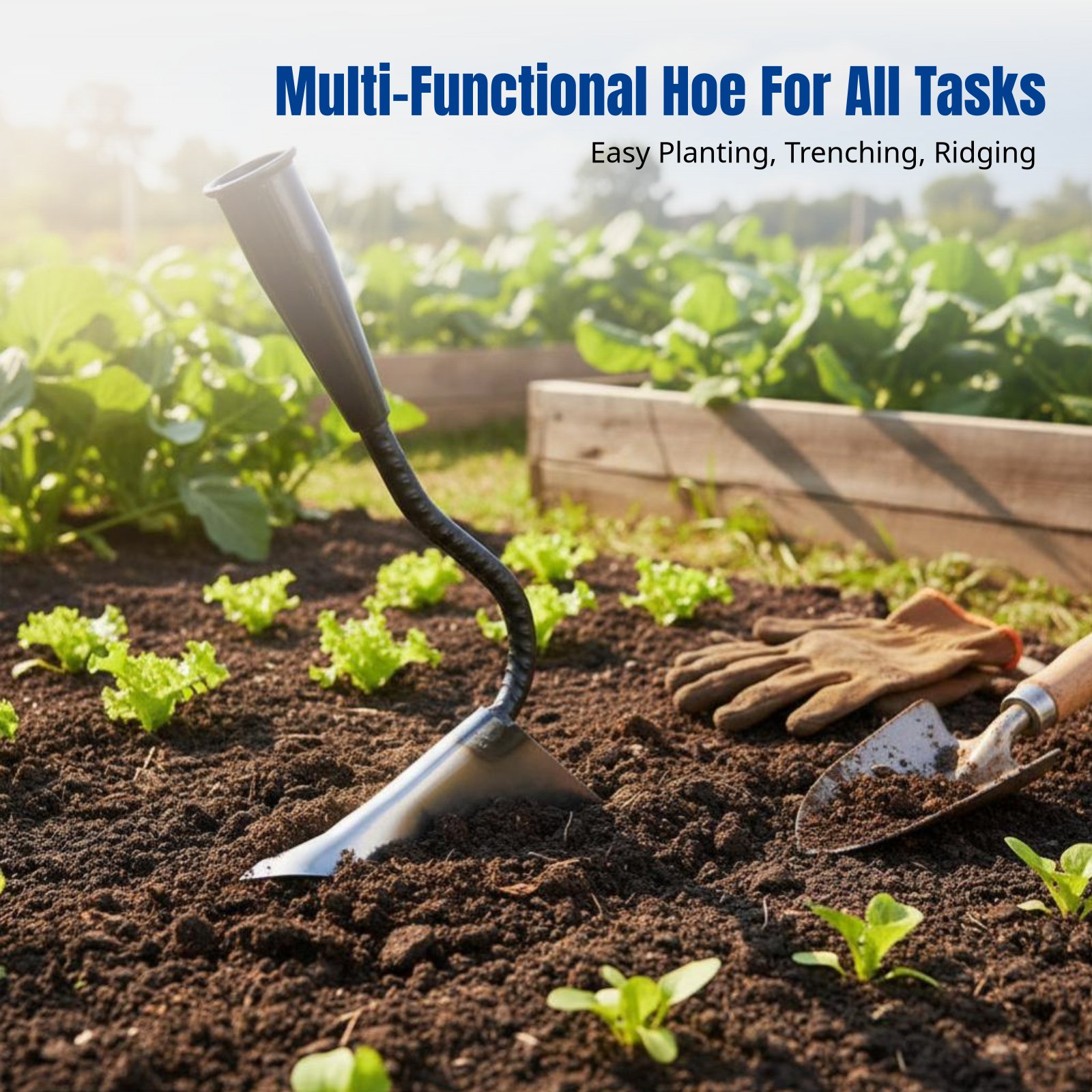 مجرفة مثلثة من الفولاذ المنغني - مراجعة Agriculture Farming Hand Tools وسعره