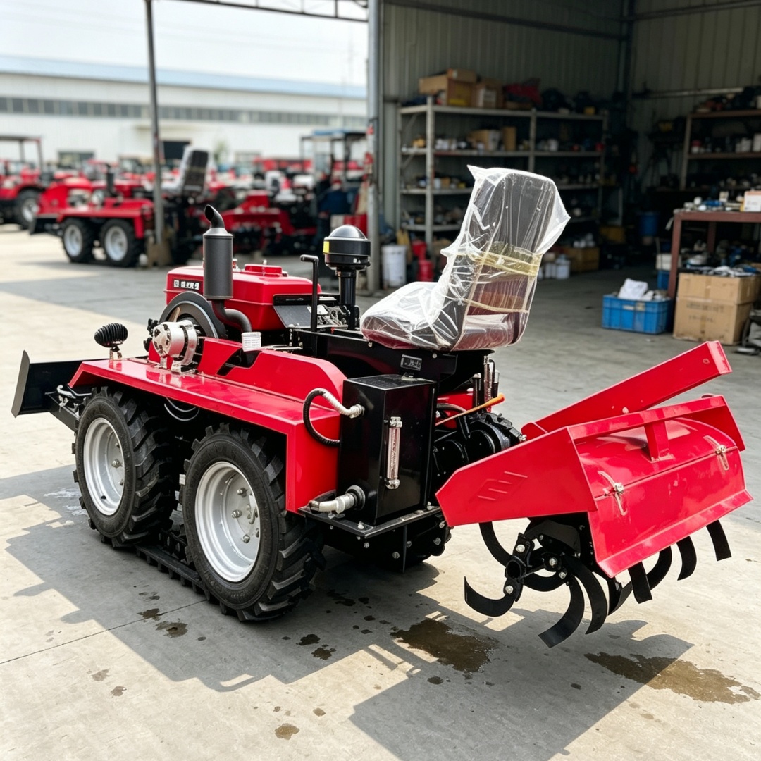 آلة زراعية مخصصة ذات 4 عجلات و - مراجعة Farming Agriculture Machine وسعره
