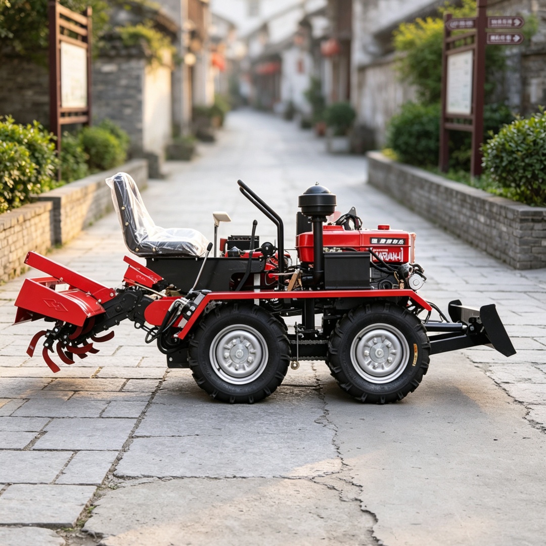 آلة زراعية مخصصة ذات 4 عجلات و - مراجعة Farming Agriculture Machine وسعره