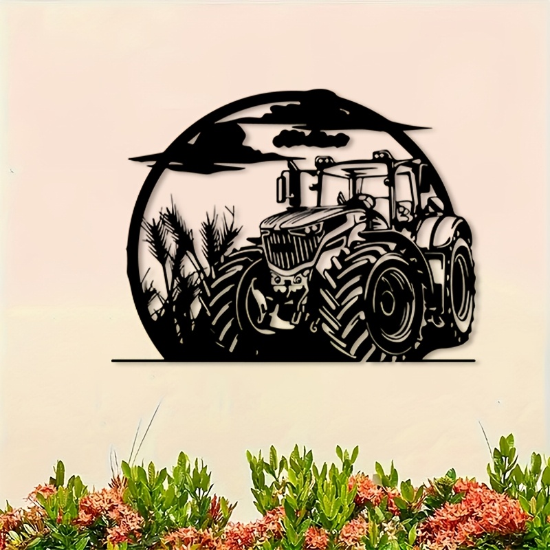 تمثال جرار ريفي معدني للحائط،  - مراجعة Agriculture Farm House وسعره