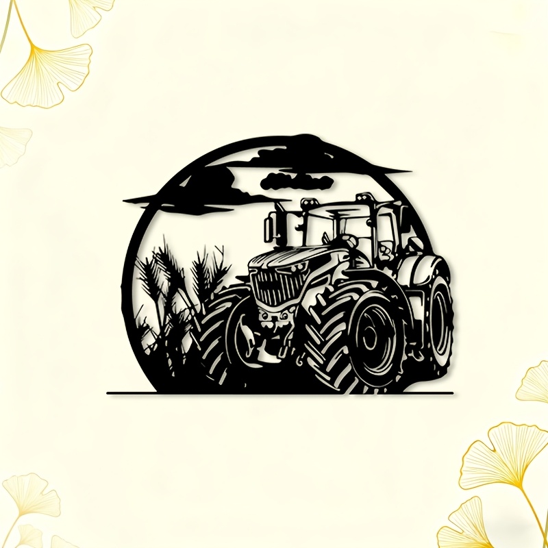 تمثال جرار ريفي معدني للحائط،  - مراجعة Agriculture Farm House وسعره